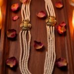 White Perl With Side Brochers